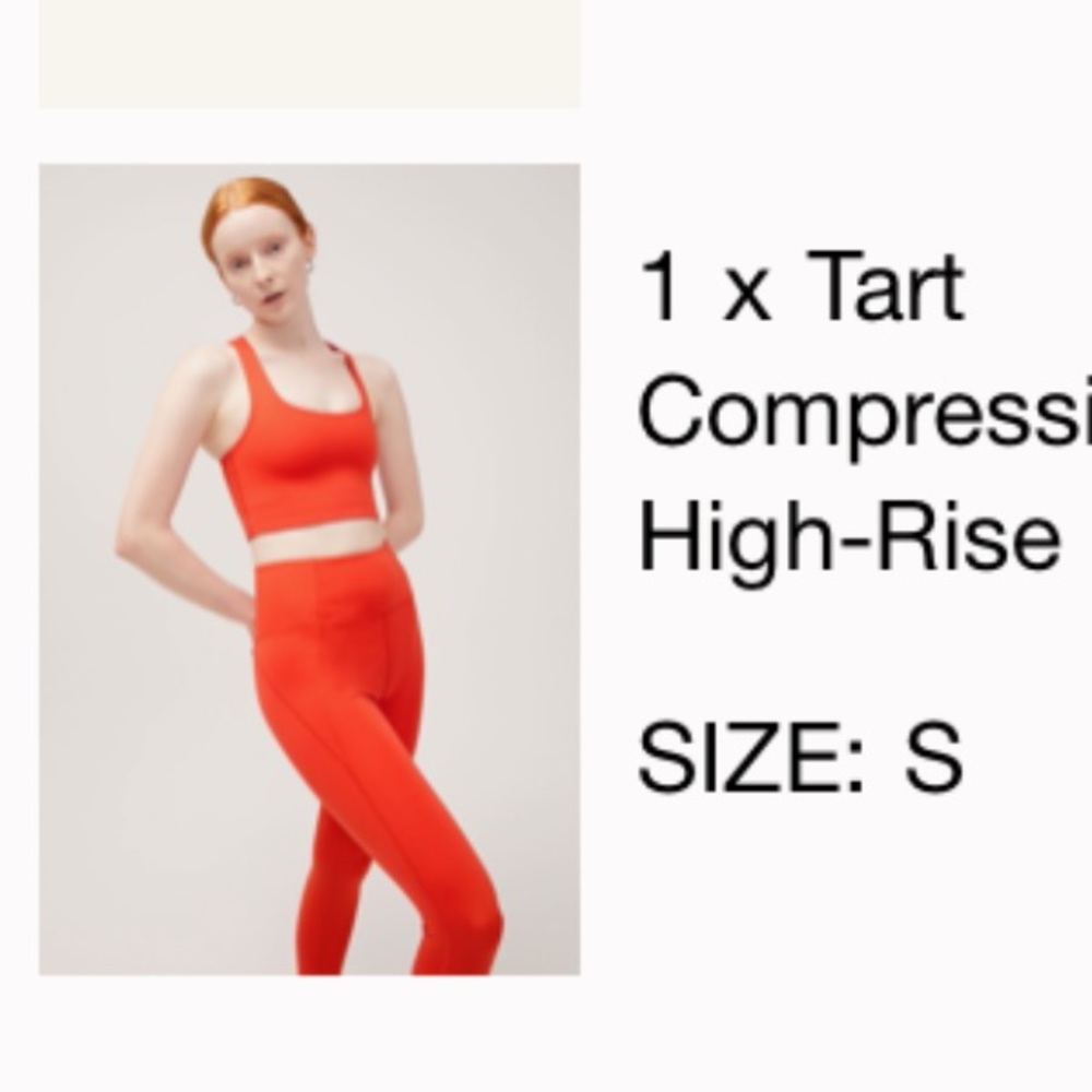 Girlfriend Compressive High-Rise Legging TART